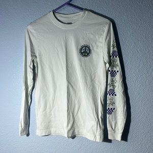 Vans long sleeve white tshirt XS